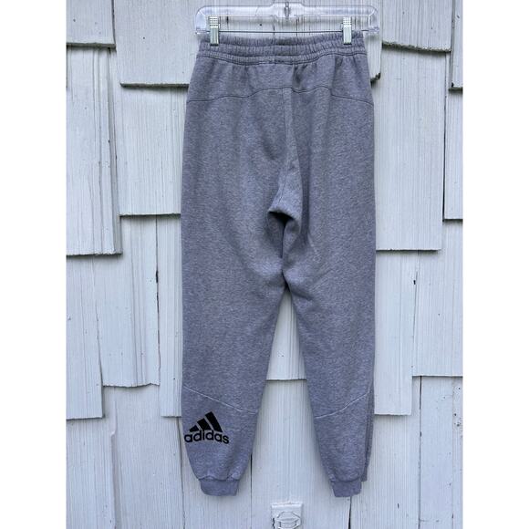 Adidas‎ Heather Grey jogger Sweatpants Small - Picture 5 of 7